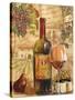 Wine Collage I-Gregory Gorham-Stretched Canvas