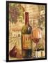 Wine Collage I-Gregory Gorham-Framed Art Print