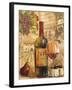 Wine Collage I-Gregory Gorham-Framed Art Print