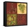 Wine Collage I-Gregory Gorham-Framed Stretched Canvas