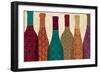 Wine Collage I-Veronique Charron-Framed Art Print