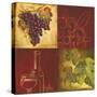 Wine Collage II-Gregory Gorham-Stretched Canvas