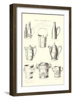 Wine Coolers, Ice Buckets, Pitchers-null-Framed Art Print