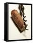 Wine Cork with Corkscrew-Joerg Lehmann-Framed Stretched Canvas