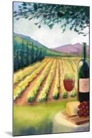 Wine Country and Vineyard-Lantern Press-Mounted Art Print