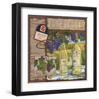 Wine Country Collage I-Paul Brent-Framed Art Print