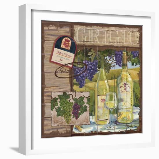 Wine Country Collage I-Paul Brent-Framed Art Print