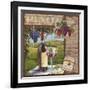 Wine Country Collage II-Paul Brent-Framed Art Print