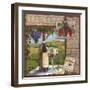 Wine Country Collage II-Paul Brent-Framed Art Print