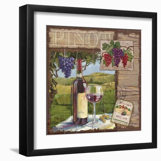 Wine Country Collage II-Paul Brent-Framed Art Print