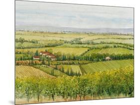 Wine Country View I-Tim O'toole-Mounted Art Print