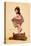 Wine Crushing Pinup Girl-Lantern Press-Stretched Canvas