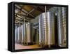 Wine Fermentation Tanks, Chateau Comtesse De Lalande, Pauillac, Gironde, France-Michael Busselle-Framed Stretched Canvas