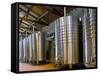 Wine Fermentation Tanks, Chateau Comtesse De Lalande, Pauillac, Gironde, France-Michael Busselle-Framed Stretched Canvas