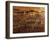 Wine Festival in Joigny-null-Framed Giclee Print