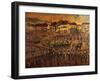 Wine Festival in Joigny-null-Framed Giclee Print