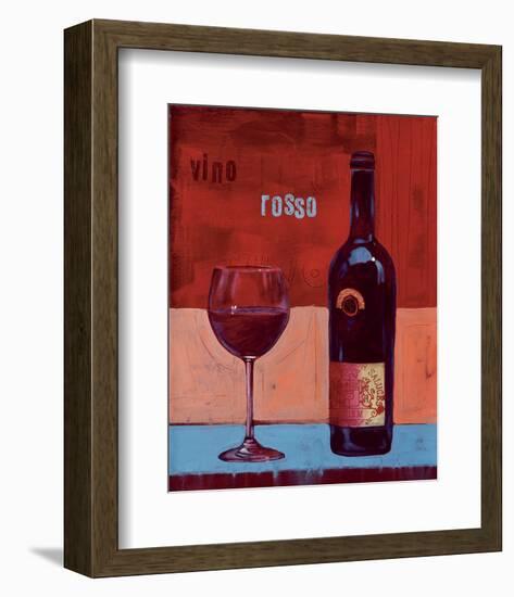 Wine for Two-Anna Flores-Framed Art Print