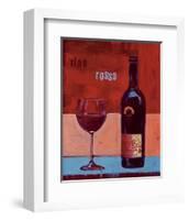 Wine for Two-Anna Flores-Framed Art Print