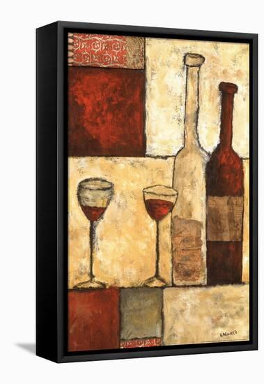 Wine for Two-Bagnato Judi-Framed Stretched Canvas