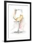 Wine Glass Study I-Ethan Harper-Framed Art Print