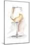 Wine Glass Study I-Ethan Harper-Mounted Art Print