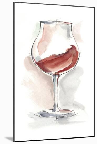 Wine Glass Study III-Ethan Harper-Mounted Art Print