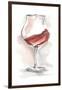 Wine Glass Study III-Ethan Harper-Framed Art Print