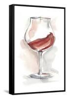 Wine Glass Study III-Ethan Harper-Framed Stretched Canvas
