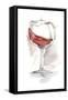 Wine Glass Study IV-Ethan Harper-Framed Stretched Canvas