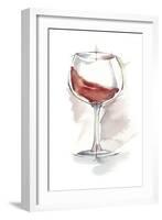 Wine Glass Study IV-Ethan Harper-Framed Art Print