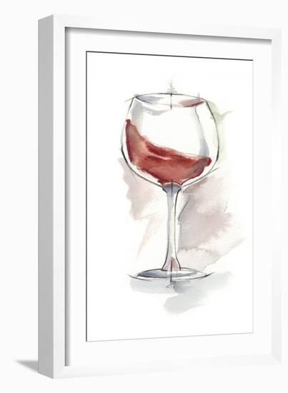 Wine Glass Study IV-Ethan Harper-Framed Art Print