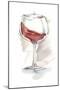 Wine Glass Study IV-Ethan Harper-Mounted Art Print