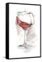 Wine Glass Study IV-Ethan Harper-Framed Stretched Canvas