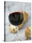 Wine Glass-Nicole Katano-Stretched Canvas