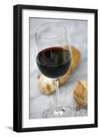 Wine Glass-Nicole Katano-Framed Photo