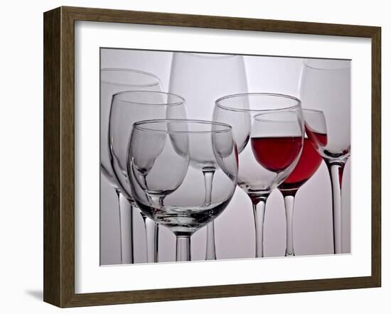 Wine Glasses-Monika Burkhart-Framed Photographic Print