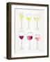 Wine Glasses-Cat Coquillette-Framed Giclee Print