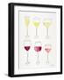 Wine Glasses-Cat Coquillette-Framed Giclee Print