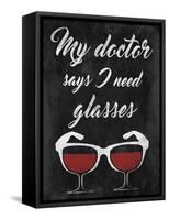 Wine Glasses-Marcus Prime-Framed Stretched Canvas