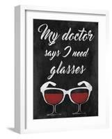 Wine Glasses-Marcus Prime-Framed Art Print