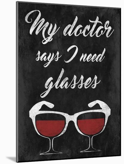 Wine Glasses-Marcus Prime-Mounted Art Print