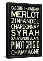 Wine Grape Types-null-Framed Poster