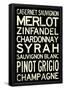 Wine Grape Types-null-Framed Poster