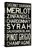 Wine Grape Types-null-Stretched Canvas