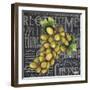 Wine Grapes I-Mary Beth Baker-Framed Art Print