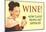 Wine How Classy People Get Wasted Funny Poster-null-Mounted Poster