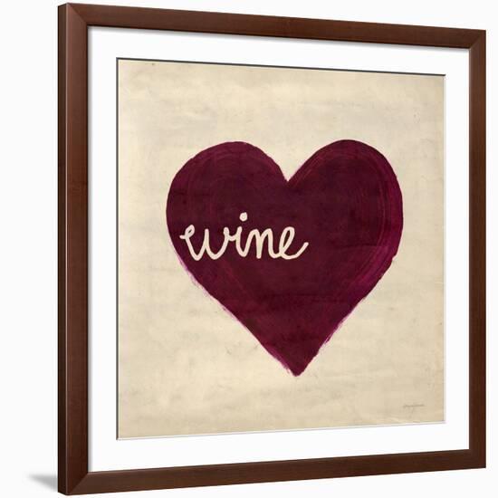 Wine in My Heart-Morgan Yamada-Framed Art Print