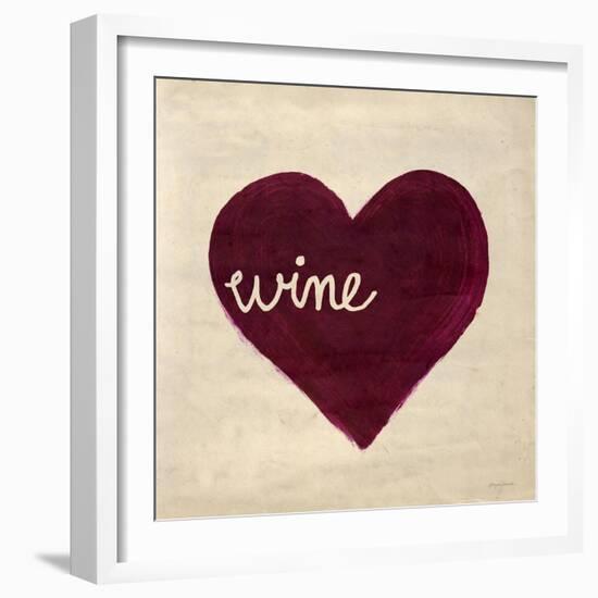 Wine in My Heart-Morgan Yamada-Framed Art Print