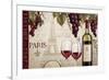 Wine in Paris I-Janelle Penner-Framed Art Print