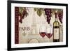 Wine in Paris I-Janelle Penner-Framed Art Print